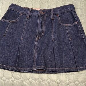 Denim Mini Skirt